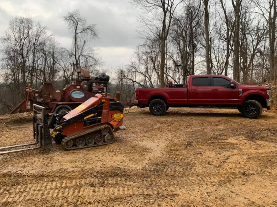 Driveway grading and dirt work